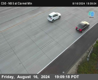 NB 5 at Carmel Mountain Rd.