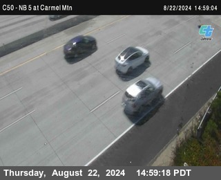 NB 5 at Carmel Mountain Rd.