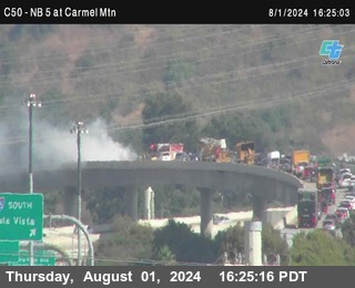 NB 5 at Carmel Mountain Rd.