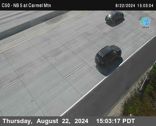 NB 5 at Carmel Mountain Rd.