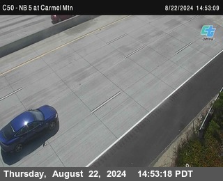 NB 5 at Carmel Mountain Rd.