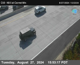 NB 5 at Carmel Mountain Rd.