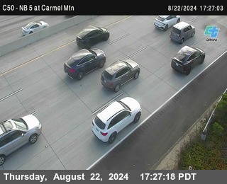 NB 5 at Carmel Mountain Rd.