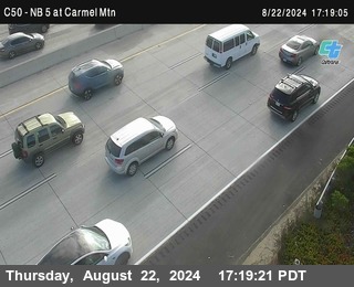 NB 5 at Carmel Mountain Rd.