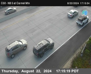 NB 5 at Carmel Mountain Rd.