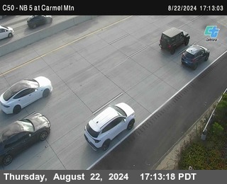 NB 5 at Carmel Mountain Rd.