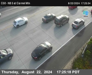 NB 5 at Carmel Mountain Rd.