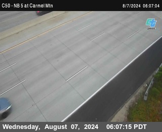 NB 5 at Carmel Mountain Rd.