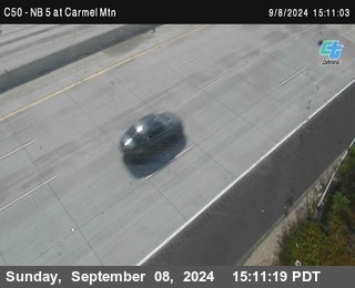 NB 5 at Carmel Mountain Rd.