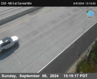 NB 5 at Carmel Mountain Rd.