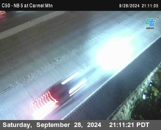 NB 5 at Carmel Mountain Rd.