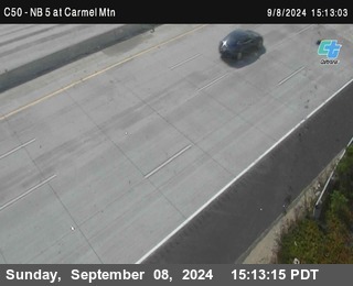 NB 5 at Carmel Mountain Rd.