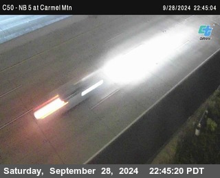 NB 5 at Carmel Mountain Rd.