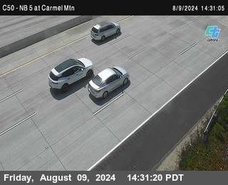 NB 5 at Carmel Mountain Rd.