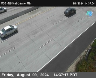 NB 5 at Carmel Mountain Rd.