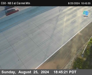 NB 5 at Carmel Mountain Rd.