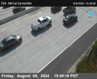 NB 5 at Carmel Mountain Rd.