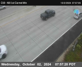 NB 5 at Carmel Mountain Rd.