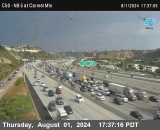 NB 5 at Carmel Mountain Rd.