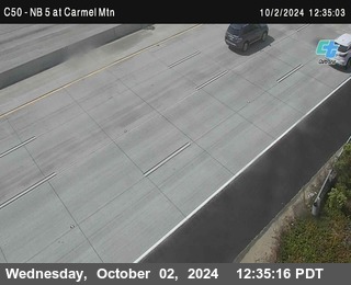 NB 5 at Carmel Mountain Rd.