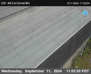 NB 5 at Carmel Mountain Rd.