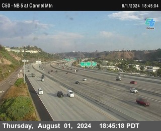 NB 5 at Carmel Mountain Rd.