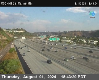 NB 5 at Carmel Mountain Rd.