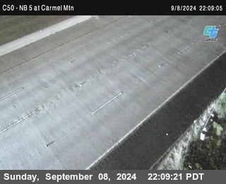 NB 5 at Carmel Mountain Rd.