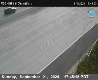 NB 5 at Carmel Mountain Rd.