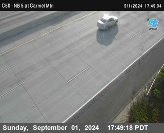 NB 5 at Carmel Mountain Rd.