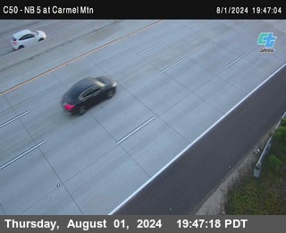 NB 5 at Carmel Mountain Rd.