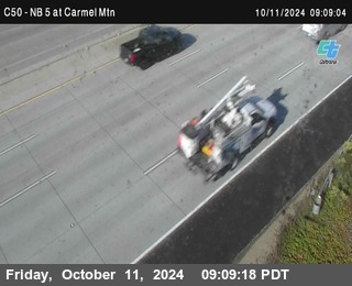 NB 5 at Carmel Mountain Rd.