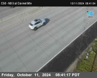 NB 5 at Carmel Mountain Rd.