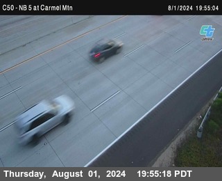 NB 5 at Carmel Mountain Rd.