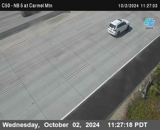 NB 5 at Carmel Mountain Rd.