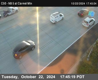 NB 5 at Carmel Mountain Rd.