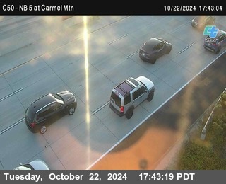 NB 5 at Carmel Mountain Rd.