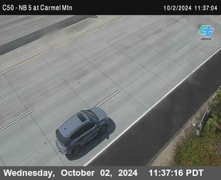 NB 5 at Carmel Mountain Rd.