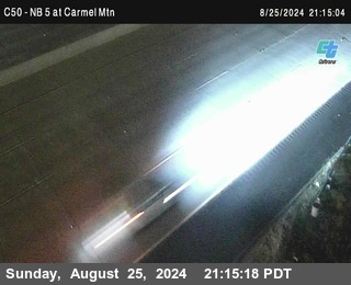 NB 5 at Carmel Mountain Rd.