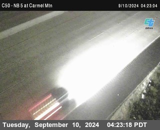 NB 5 at Carmel Mountain Rd.