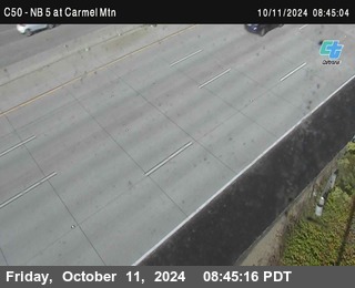 NB 5 at Carmel Mountain Rd.