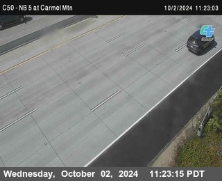 NB 5 at Carmel Mountain Rd.