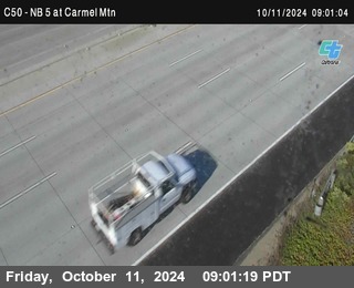 NB 5 at Carmel Mountain Rd.