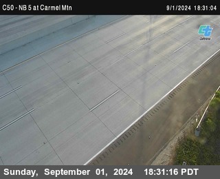 NB 5 at Carmel Mountain Rd.