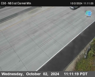 NB 5 at Carmel Mountain Rd.