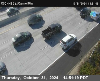 NB 5 at Carmel Mountain Rd.