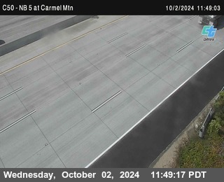 NB 5 at Carmel Mountain Rd.