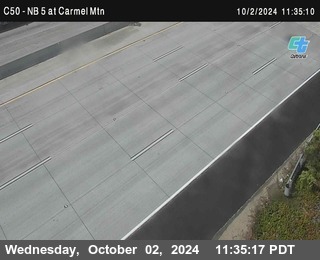 NB 5 at Carmel Mountain Rd.