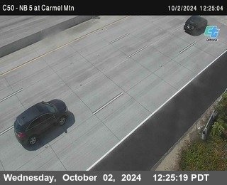 NB 5 at Carmel Mountain Rd.