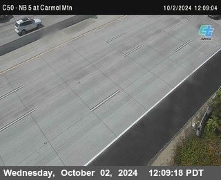 NB 5 at Carmel Mountain Rd.